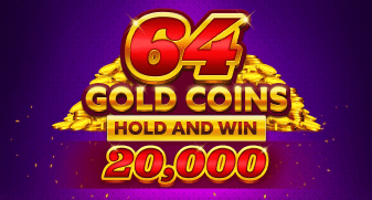 64 Gold Coins Hold and Win 20,000