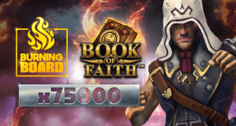 Book of Faith Burning Board