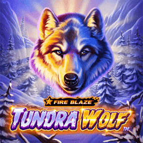 Fire Blaze Golden Tundra Wolf