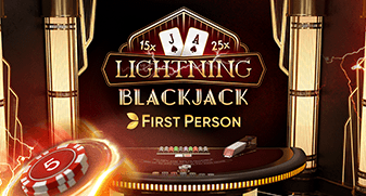 First Person Lightning Blackjack